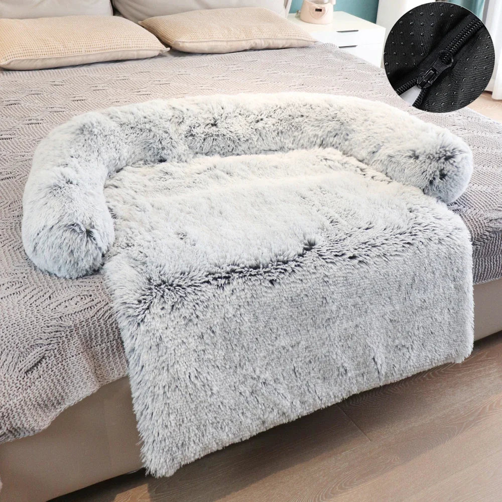 Removable Corduroy Cushion Bed Sofa