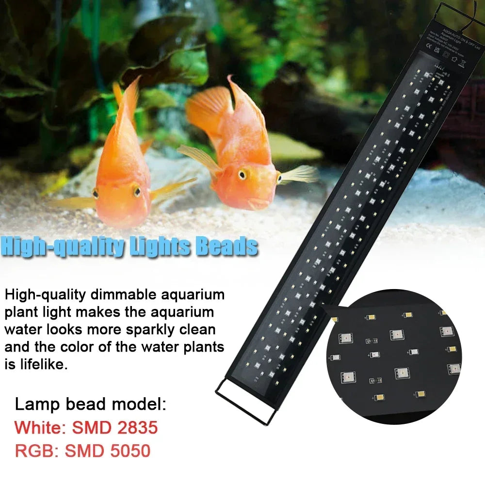 Full Spectrum LED Aquarium Light for Fish Tanks