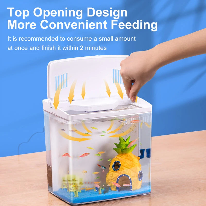 Mini Self-Circulating Eco-Friendly Fish Tank with Filter