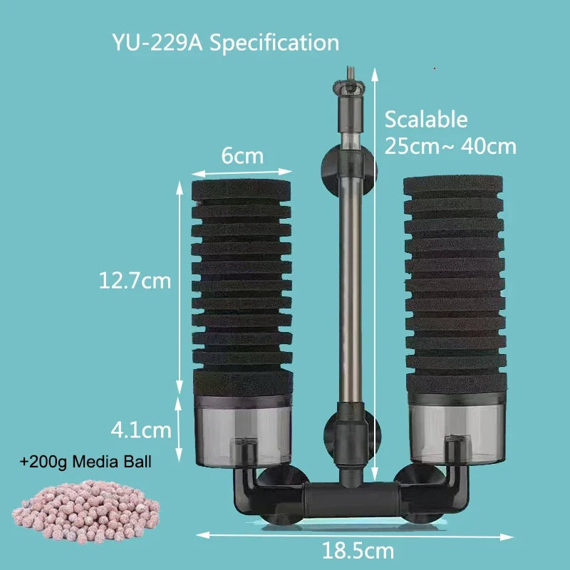 Biochemical Sponge Aquarium Filter