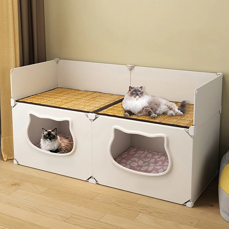 Detachable, Comfortable and Washable Cat Hiding House