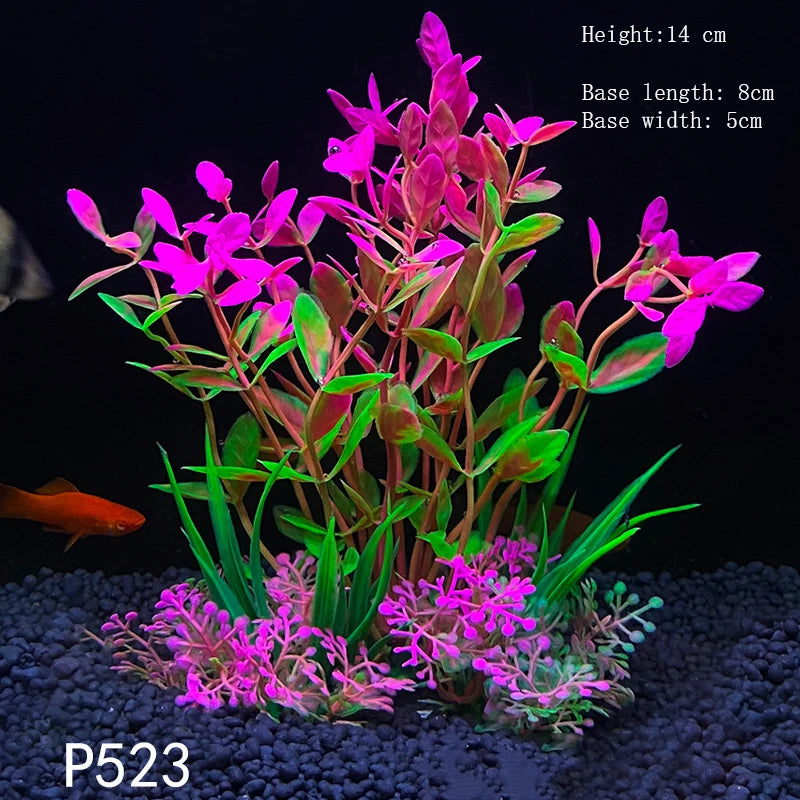 Artificial Underwater Plastic Aquarium Plants