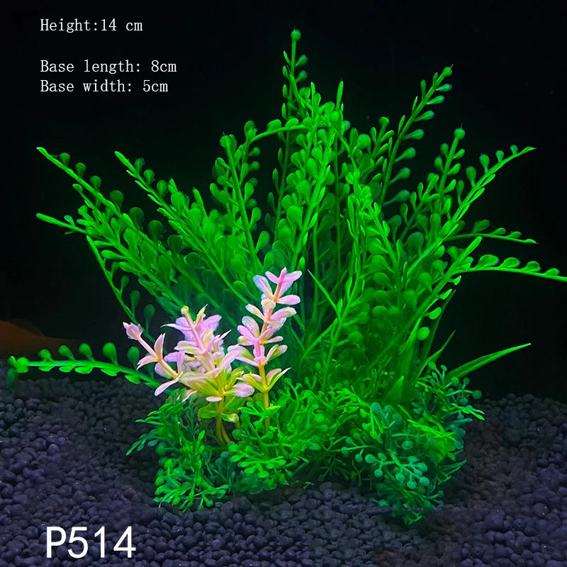 Artificial Underwater Plastic Aquarium Plants