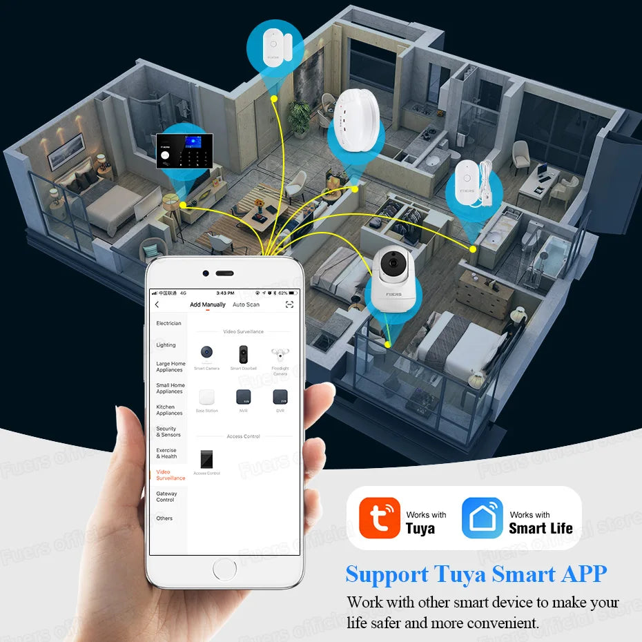 5MP HD Pet Monitor Indoor WiFi Camera